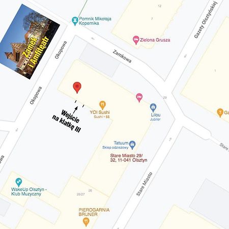 Amfiteatr Stare Miasto Olštýn Exteriér fotografie