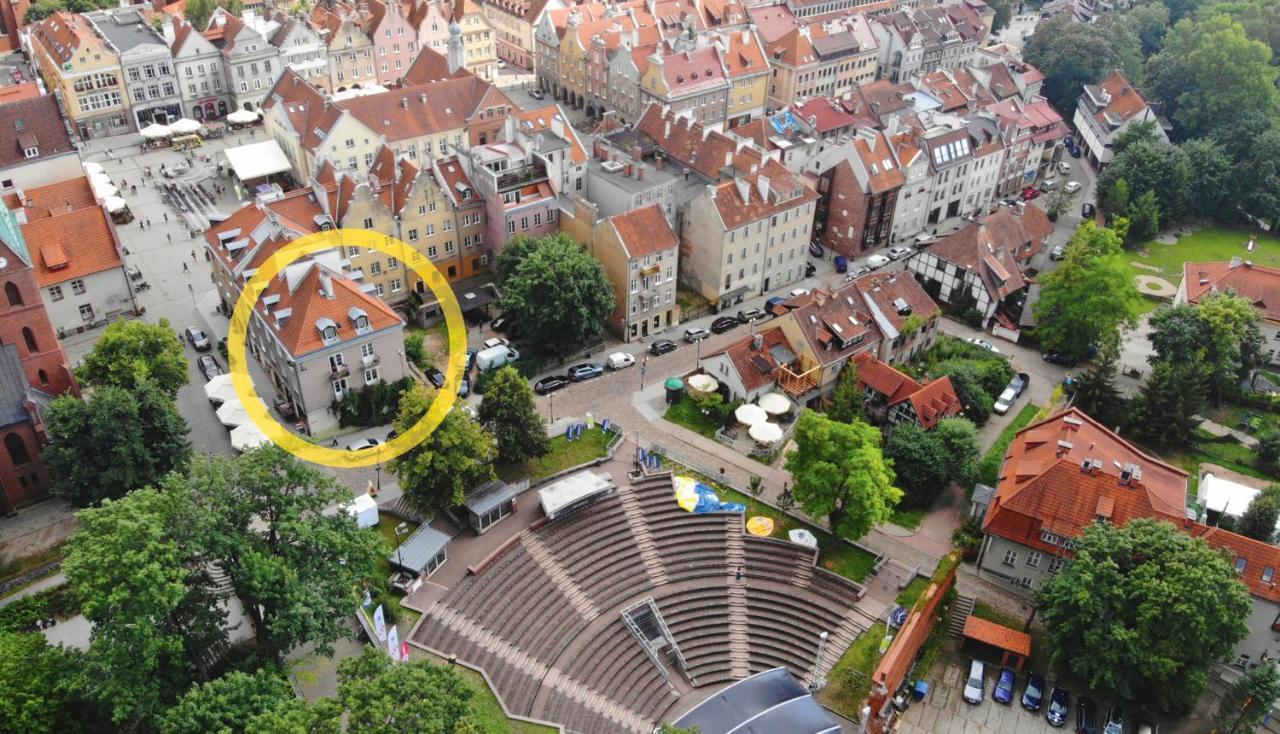 Amfiteatr Stare Miasto Olštýn Exteriér fotografie